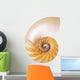 Split Cream Nautilus Wall Decal