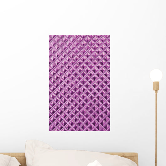 Purple Abstract Wall Decal