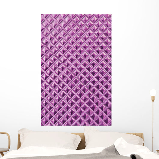 Purple Abstract Wall Decal