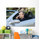 Man Driving Car Wall Decal
