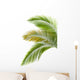 Three Palm Tree Leaves Wall Decal