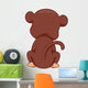 Monkey Back Wall Decal
