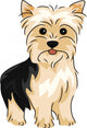 Yorkshire Terrier Wall Decal