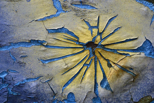 Weathered Paint Old Drawer Wall Decal