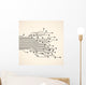 Abstract Circuit Wall Decal