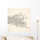 Abstract Circuit Wall Decal