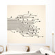Abstract Circuit Wall Decal