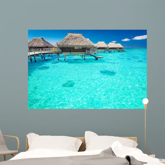 Water Villas Ocean Wall Decal