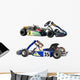 Two Go Karts Wall Decal