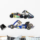 Two Go Karts Wall Decal
