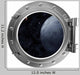 Porthole with Space Wall Decal