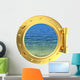 Porthole with Water Wall Decal
