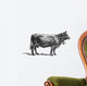 Swiss Cattle Breed Vintage Wall Decal