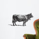 Swiss Cattle Breed Vintage Wall Decal