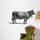 Swiss Cattle Breed Vintage Wall Decal