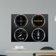 Airplane Flying Instruments Wall Decal