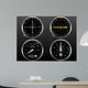 Airplane Flying Instruments Wall Decal
