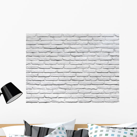 White Brick Wall for Wall Decal