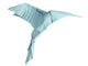 origami isolated hummingbird Wall Decal