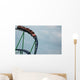 Roller Coaster Drop Curve Wall Decal