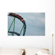 Roller Coaster Drop Curve Wall Decal