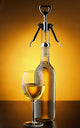 Glass White Wine Wall Decal