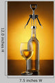 Glass White Wine Wall Decal