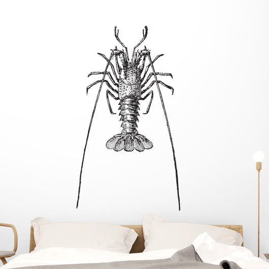 Crayfish or Crawdads Vintage Wall Decal