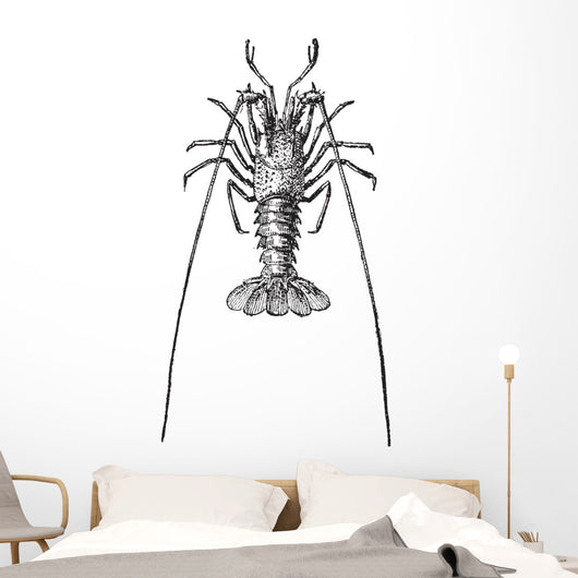 Crayfish or Crawdads Vintage Wall Decal
