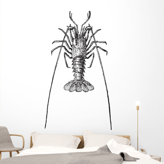 Crayfish or Crawdads Vintage Wall Decal