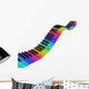 Rainbow Piano Keys Wall Decal