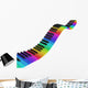 Rainbow Piano Keys Wall Decal