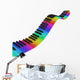 Rainbow Piano Keys Wall Decal