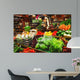 Vegetables in a Store Wall Decal