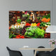 Vegetables in a Store Wall Decal