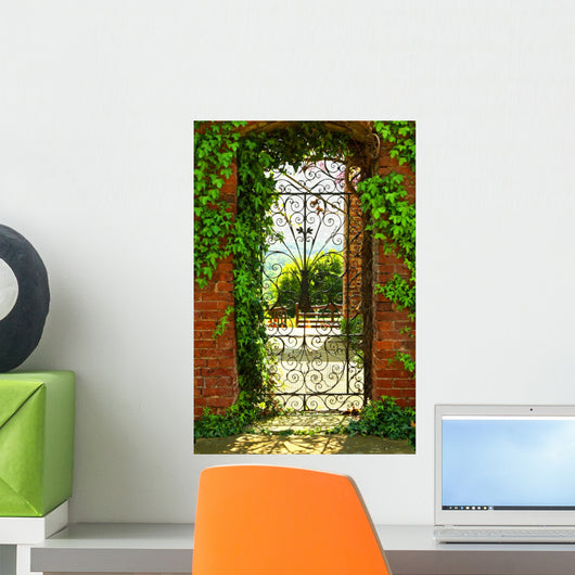 Gate Leaves Wall Decal