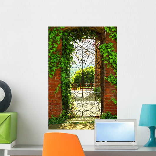 Gate Leaves Wall Decal