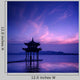 West Lake with Sunset Wall Decal