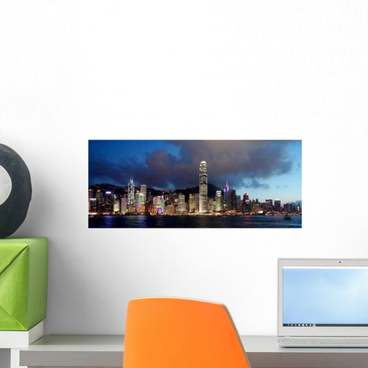 Skyline Hong Kong Wall Decal