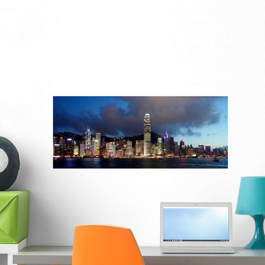 Skyline Hong Kong Wall Decal