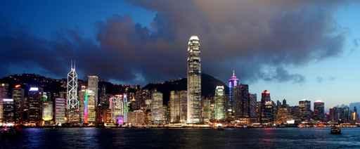 Skyline Hong Kong Wall Decal