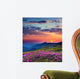 Mountain Landscape at Sunset Wall Decal