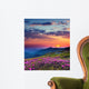 Mountain Landscape at Sunset Wall Decal