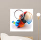 CG Parrot with Magnifying Glass Wall Decal