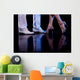 Dancing Couple's Feet Wall Decal