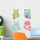 Shabby Chic Owls Wall Stickers Wall Decal