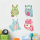 Shabby Chic Owls Wall Stickers Wall Decal