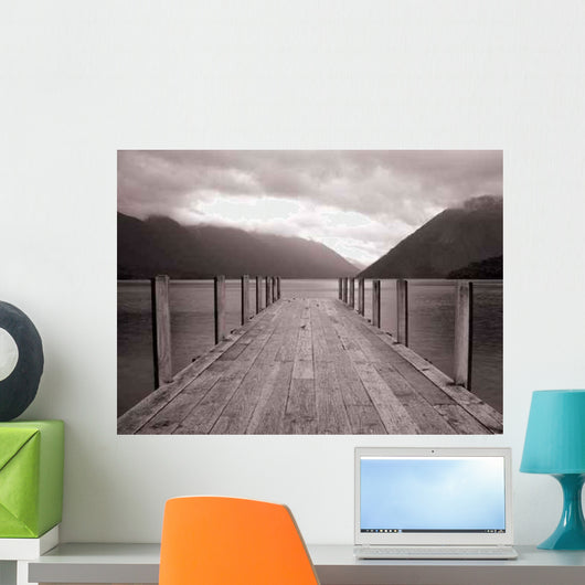 Lake Jetty Wall Decal