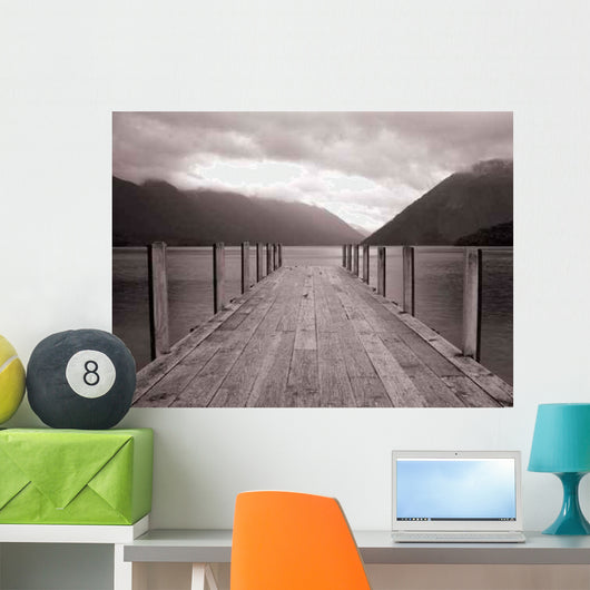 Lake Jetty Wall Decal