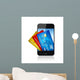 Electronic Wallet Mobile Phone Wall Decal
